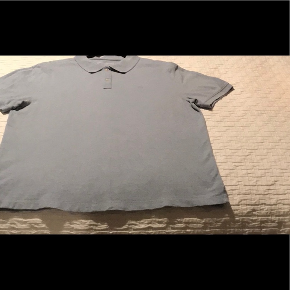 Men’s Banana Republic Pique Light Blue Polo Shirt size L